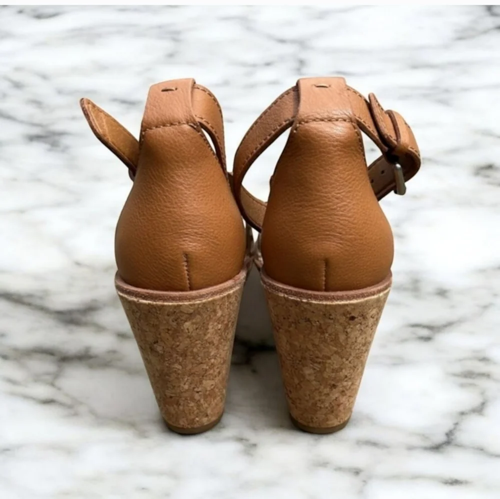 NWT Dolce Vita Urbane Wedge Sandal Women's Size 9 - Picture 5 of 7